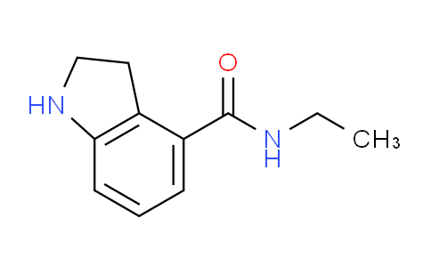 CAS No. 1706448-38-5, N-Ethylindoline-4-carboxamide