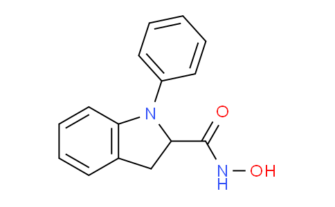 CAS No. 1706428-79-6, N-Hydroxy-1-phenylindoline-2-carboxamide