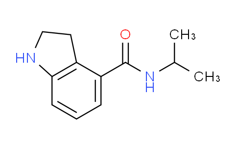 CAS No. 1706436-20-5, N-Isopropylindoline-4-carboxamide