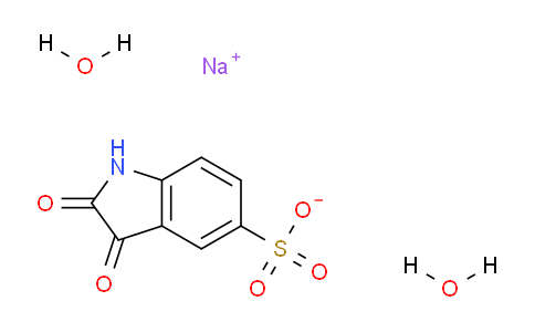 CAS No. 207399-16-4, Sodium 2,3-dioxoindoline-5-sulfonate dihydrate