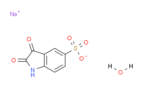 CAS No. 303137-11-3, Sodium 2,3-dioxoindoline-5-sulfonate hydrate