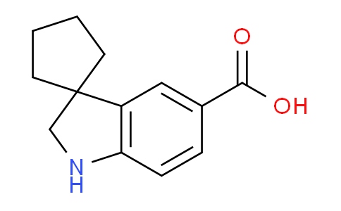 CAS No. 1160247-94-8, Spiro[cyclopentane-1,3'-indoline]-5'-carboxylic acid