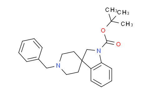 CAS No. 867009-74-3, tert-Butyl 1'-benzylspiro[indoline-3,4'-piperidine]-1-carboxylate