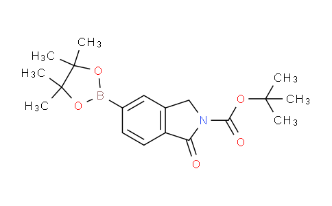 CAS No. 1701431-15-3, tert-Butyl 1-oxo-5-(4,4,5,5-tetramethyl-1,3,2-dioxaborolan-2-yl)isoindoline-2-carboxylate