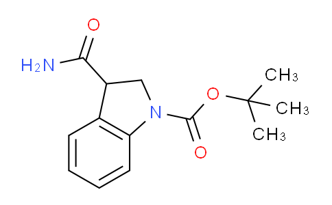 CAS No. 1824025-90-2, tert-Butyl 3-carbamoylindoline-1-carboxylate