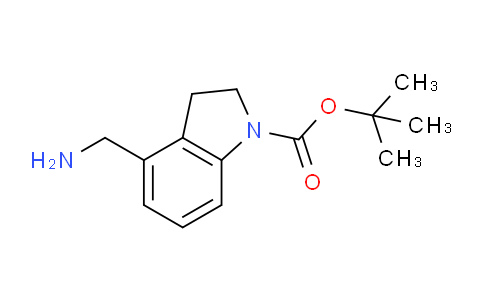 CAS No. 1086392-32-6, tert-Butyl 4-(aminomethyl)indoline-1-carboxylate