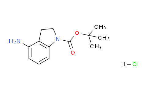 CAS No. 1187931-84-5, tert-Butyl 4-aminoindoline-1-carboxylate hydrochloride