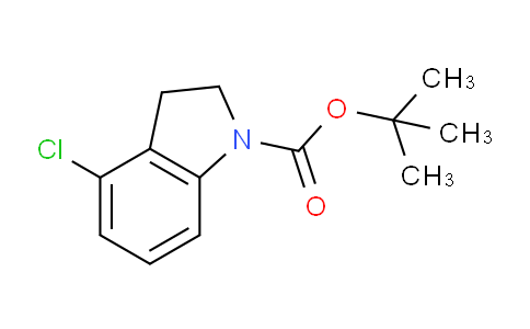 CAS No. 1337533-80-8, tert-Butyl 4-chloroindoline-1-carboxylate