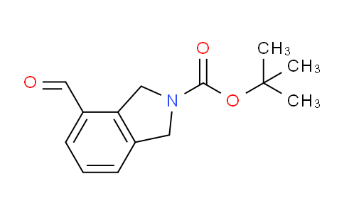 CAS No. 1049677-40-8, tert-Butyl 4-formylisoindoline-2-carboxylate