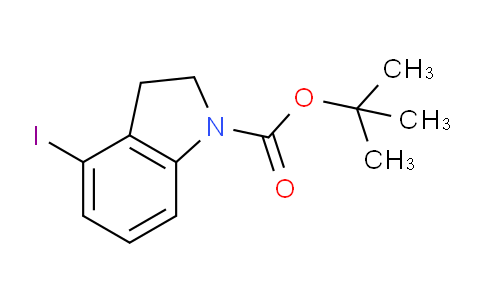 CAS No. 954239-31-7, tert-Butyl 4-iodoindoline-1-carboxylate