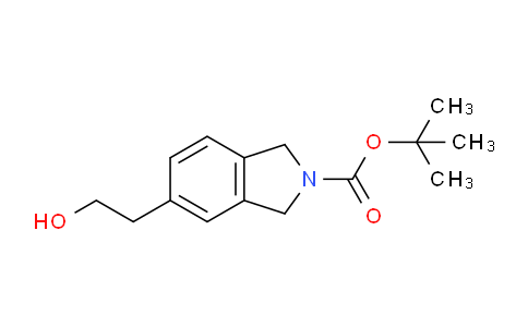 CAS No. 1184949-56-1, tert-Butyl 5-(2-hydroxyethyl)-2,3-dihydro-1H-isoindole-2-carboxylate