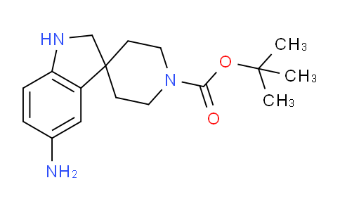 CAS No. 1260897-95-7, tert-Butyl 5-aminospiro[indoline-3,4'-piperidine]-1'-carboxylate