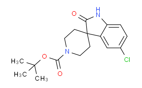 CAS No. 2103402-31-7, tert-Butyl 5-chloro-2-oxospiro[indoline-3,4'-piperidine]-1'-carboxylate