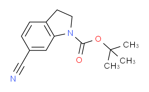 CAS No. 959236-08-9, tert-Butyl 6-cyanoindoline-1-carboxylate