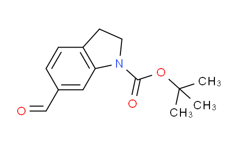 CAS No. 391668-75-0, tert-Butyl 6-formylindoline-1-carboxylate