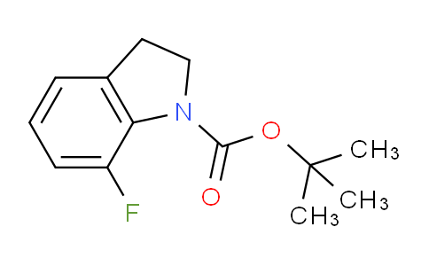 CAS No. 1823295-30-2, tert-Butyl 7-fluoroindoline-1-carboxylate