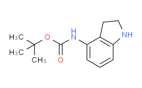 CAS No. 885270-03-1, tert-Butyl indolin-4-ylcarbamate
