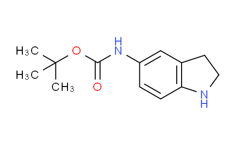 CAS No. 885270-06-4, tert-Butyl indolin-5-ylcarbamate