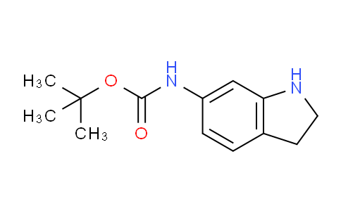 CAS No. 885270-09-7, tert-Butyl indolin-6-ylcarbamate