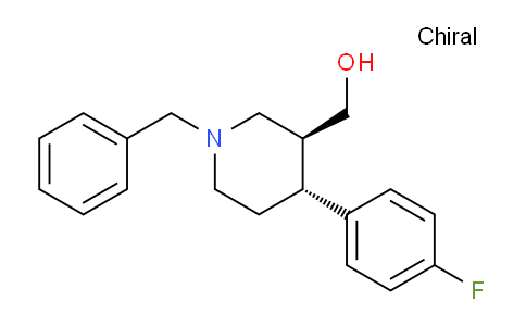 CAS No. 201855-60-9, ((3S,4R)-1-Benzyl-4-(4-fluorophenyl)piperidin-3-yl)methanol
