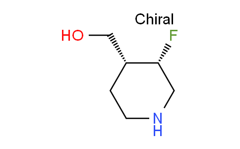 CAS No. 1417789-24-2, ((3S,4R)-3-Fluoropiperidin-4-yl)methanol