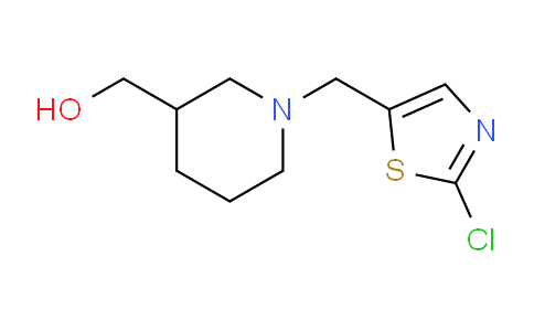 CAS No. 939986-52-4, (1-((2-Chlorothiazol-5-yl)methyl)piperidin-3-yl)methanol