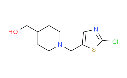 CAS No. 1289386-73-7, (1-((2-Chlorothiazol-5-yl)methyl)piperidin-4-yl)methanol