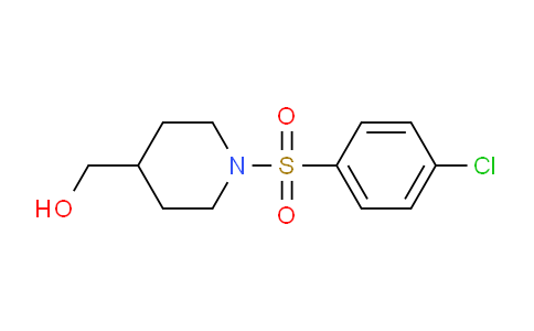CAS No. 870529-81-0, (1-((4-Chlorophenyl)sulfonyl)piperidin-4-yl)methanol