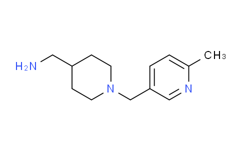 CAS No. 1564648-50-5, (1-((6-Methylpyridin-3-yl)methyl)piperidin-4-yl)methanamine
