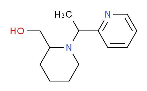 CAS No. 1289387-51-4, (1-(1-(Pyridin-2-yl)ethyl)piperidin-2-yl)methanol