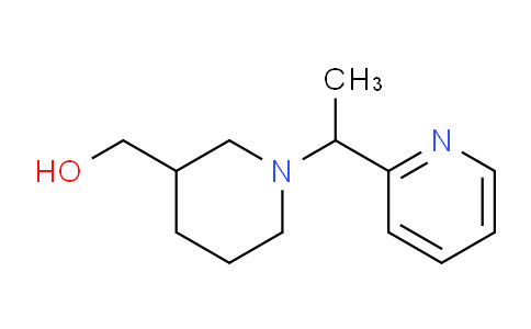 CAS No. 1289385-66-5, (1-(1-(Pyridin-2-yl)ethyl)piperidin-3-yl)methanol