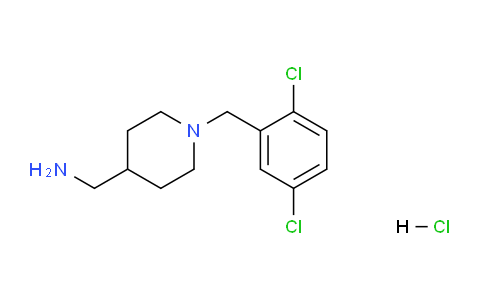 CAS No. 1432059-90-9, (1-(2,5-Dichlorobenzyl)piperidin-4-yl)methanamine hydrochloride