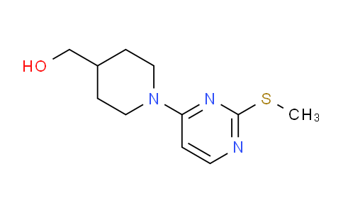CAS No. 1261233-54-8, (1-(2-(Methylthio)pyrimidin-4-yl)piperidin-4-yl)methanol