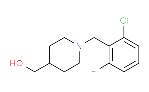 CAS No. 1241009-43-7, (1-(2-Chloro-6-fluorobenzyl)piperidin-4-yl)methanol