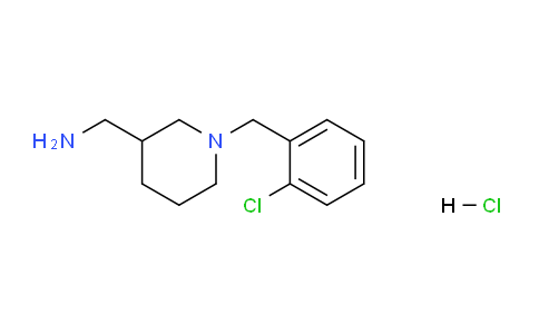 CAS No. 1261231-72-4, (1-(2-Chlorobenzyl)piperidin-3-yl)methanamine hydrochloride