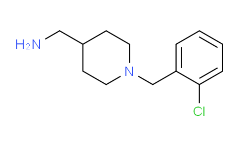 CAS No. 833438-87-2, (1-(2-Chlorobenzyl)piperidin-4-yl)methanamine