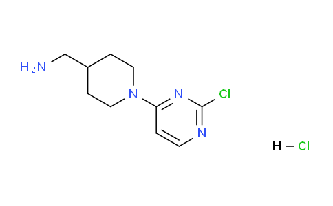 CAS No. 1420874-27-6, (1-(2-Chloropyrimidin-4-yl)piperidin-4-yl)methanamine hydrochloride
