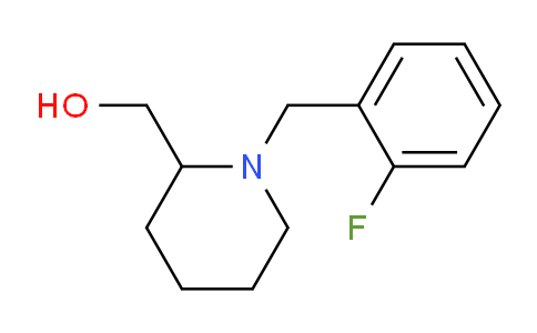 CAS No. 415712-70-8, (1-(2-Fluorobenzyl)piperidin-2-yl)methanol