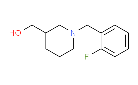 CAS No. 415716-07-3, (1-(2-Fluorobenzyl)piperidin-3-yl)methanol