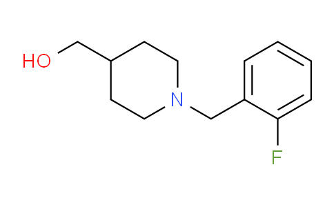 CAS No. 1241253-40-6, (1-(2-Fluorobenzyl)piperidin-4-yl)methanol