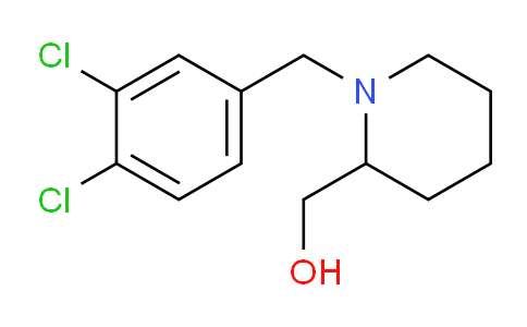 CAS No. 1261235-70-4, (1-(3,4-Dichlorobenzyl)piperidin-2-yl)methanol