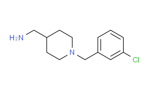 CAS No. 898808-57-6, (1-(3-Chlorobenzyl)piperidin-4-yl)methanamine