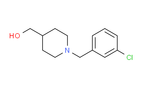 CAS No. 1241009-48-2, (1-(3-Chlorobenzyl)piperidin-4-yl)methanol