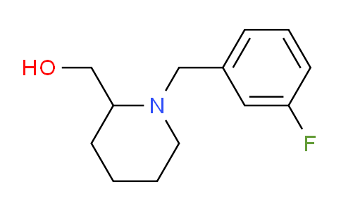 CAS No. 331978-24-6, (1-(3-Fluorobenzyl)piperidin-2-yl)methanol