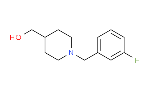 CAS No. 1241213-93-3, (1-(3-Fluorobenzyl)piperidin-4-yl)methanol