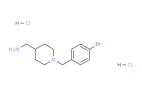 CAS No. 1286274-15-4, (1-(4-Bromobenzyl)piperidin-4-yl)methanamine dihydrochloride