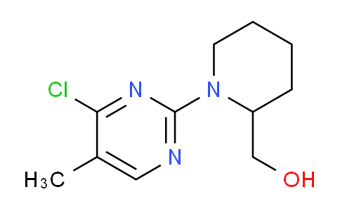 CAS No. 1261229-51-9, (1-(4-Chloro-5-methylpyrimidin-2-yl)piperidin-2-yl)methanol