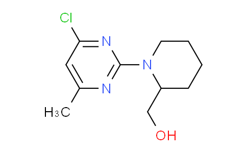 CAS No. 1261230-24-3, (1-(4-Chloro-6-methylpyrimidin-2-yl)piperidin-2-yl)methanol