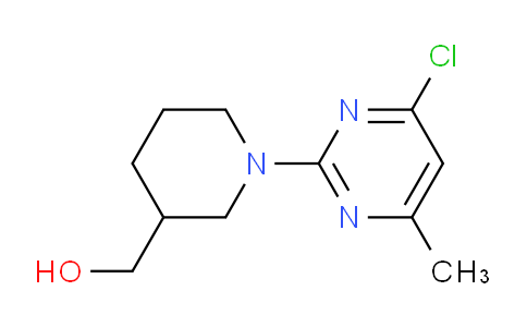 CAS No. 1261231-61-1, (1-(4-Chloro-6-methylpyrimidin-2-yl)piperidin-3-yl)methanol
