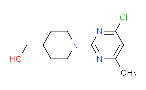 CAS No. 1261234-01-8, (1-(4-Chloro-6-methylpyrimidin-2-yl)piperidin-4-yl)methanol